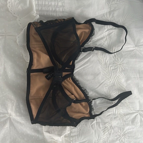 Thristle and spire polka dot bustier top size 34 B - Picture 2 of 4